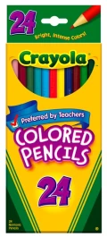 Crayola 24色彩色鉛筆