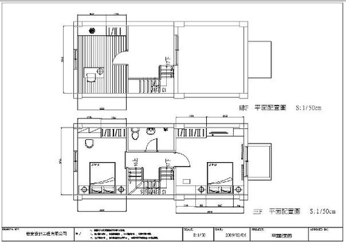 複雜的平面施工圖
