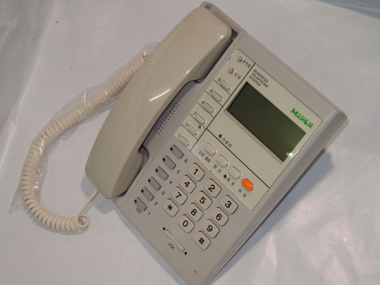 MARCH-6鍵顯示型話機