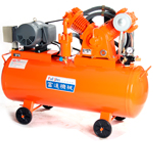 富進牌馬達帶動式(全自動式)空壓機 型式:NOVA-120VHF-1 馬力:5 HP 壓力:16 kg/cm2
