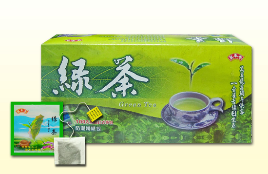 萬年春茶包盒裝100入綠茶