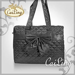 【CaiLing】實用滿點空姐曼谷包◆優雅黑