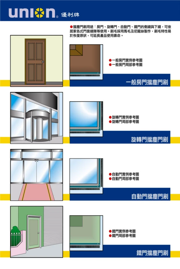 門刷-擋縫刷