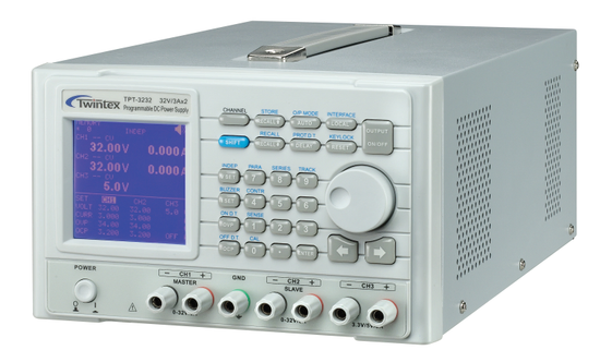 TPT3200高解析度可程式多組輸出直流電源供應器