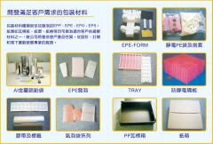 PE袋紙箱緩衝材料包裝設計