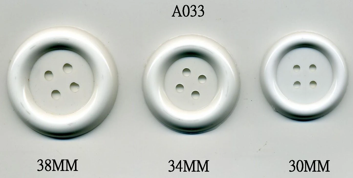A033 30, 34, 38mm尼龍鈕扣