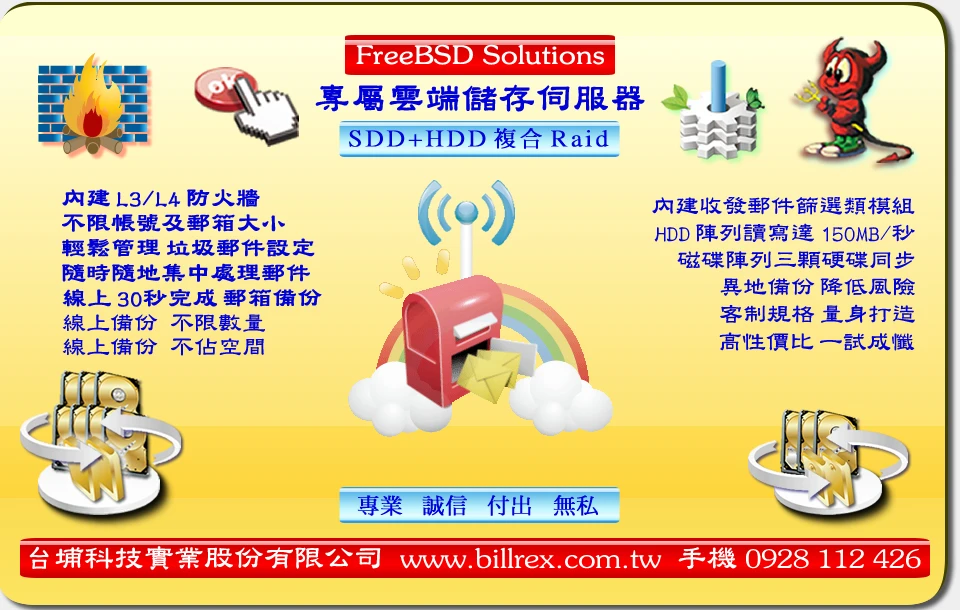 FreeBSD 自動增量備份_郵件伺服器