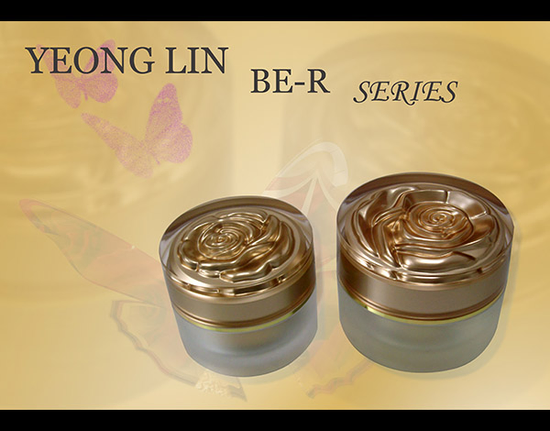 霜罐 BE-R -玫瑰造型-永琳塑膠