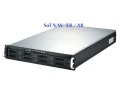 Sol NAS X8 網路附接磁碟, 內建快照、複製、iSCSI Target、XFS及ReiserFS