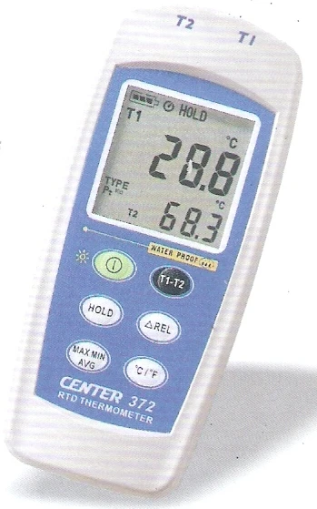 CENTER372 白金電阻數位溫度表