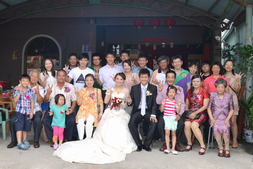 結婚家族照
