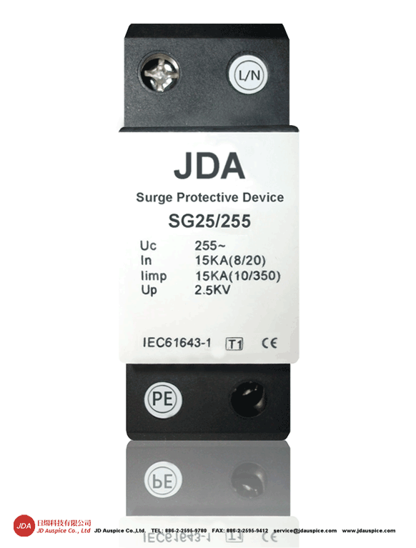 JDA太陽能突波保護器–JDA-SG25/255