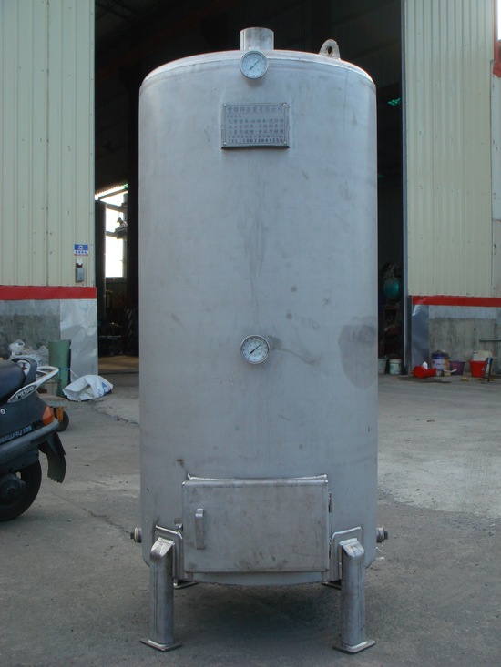 180加侖不鏽鋼燒柴熱水爐