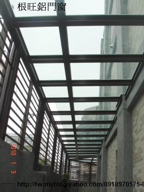北區經銷--玻璃採光罩--玻璃屋--鋁製採光罩--工字採光罩