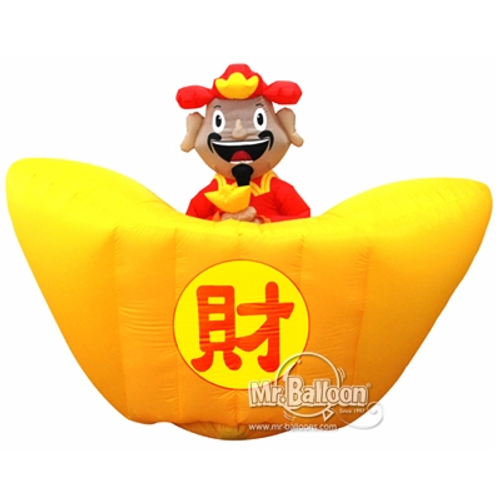 150cm上下有動作財神爺